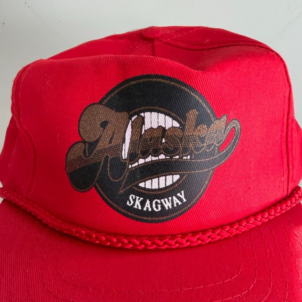 3/$30 🌟 VTG Skagway Alaska Flatbrim Hat - Picture 2 of 10